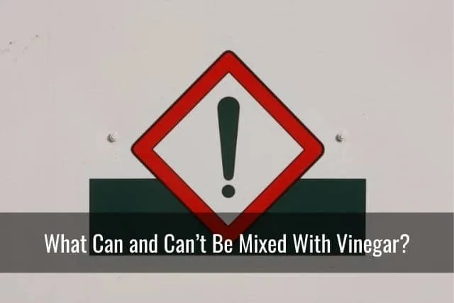 What Can and Can’t Be Mixed With Vinegar?