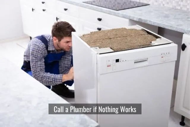 Dishwasher Won't Stop Draining