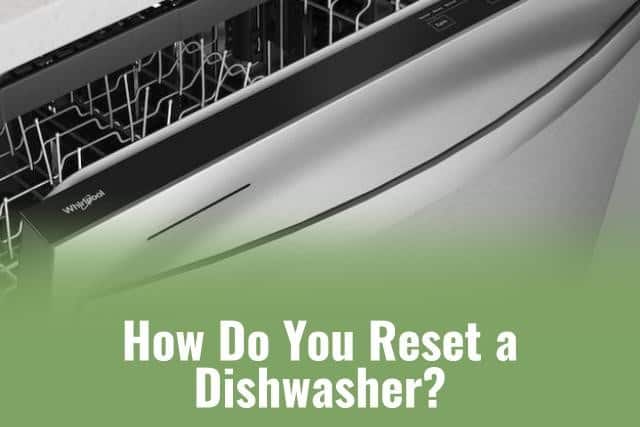 maytag dishwasher control panel reset