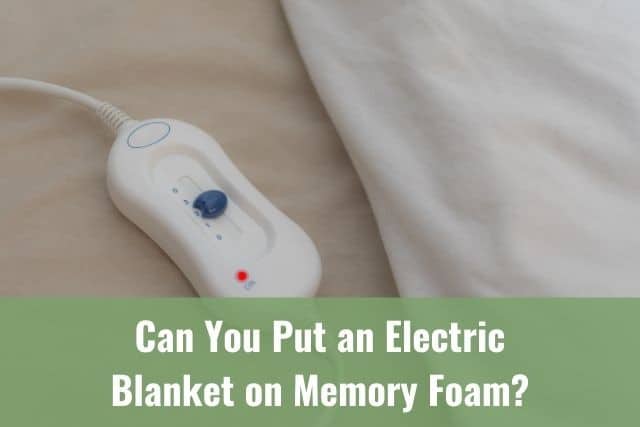 Can You Put Blanket Over Electric Blanket 