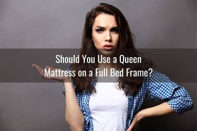 use queen mattress on king frame