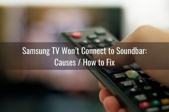 why wont my smart samsung tv connect to the internet