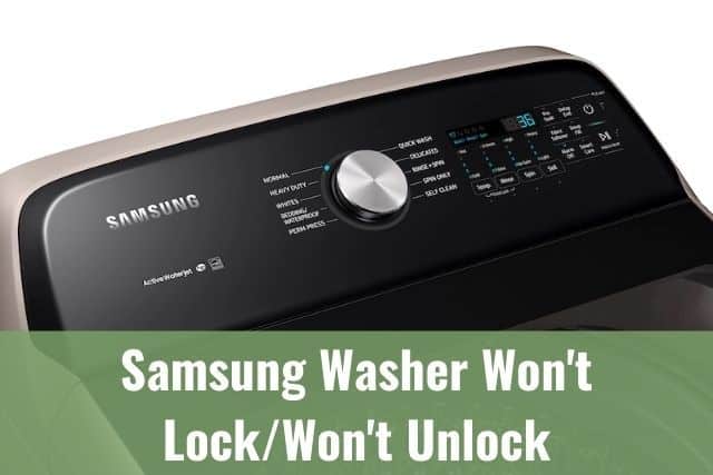 Ready DIY Samsung Washer Wont LockWont Unlock 1 canva