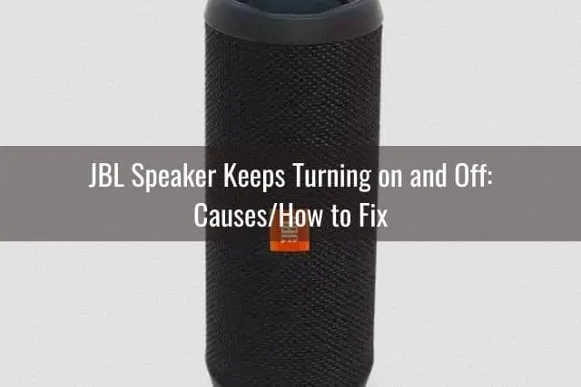 JBL Speaker Keeps Turning on and Off: Causes/How to Fix