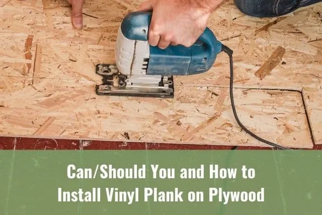 A floor stabler securing plywood