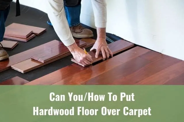 Hardwood floor installation