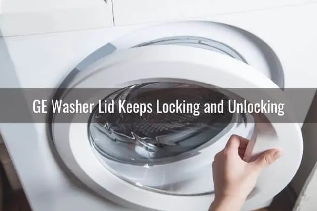 Hand opening washing machine