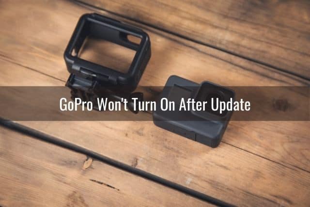 GoPro camera and case