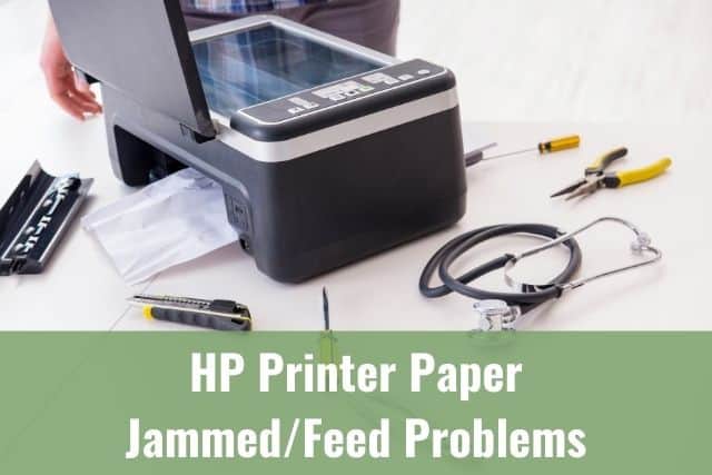 hp photosmart c6280 paper jam problem but no paper jam