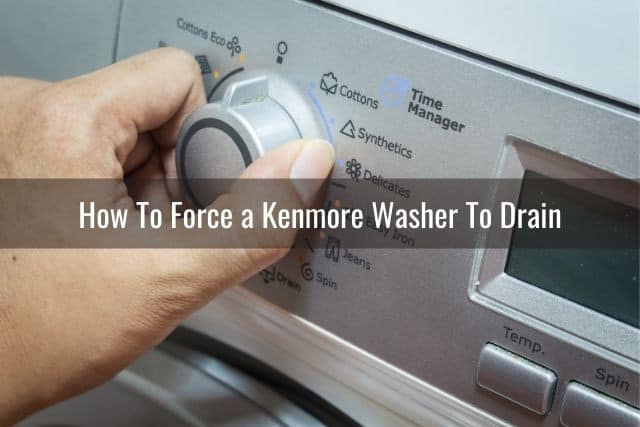 Kenmore Elite Washer Not Draining