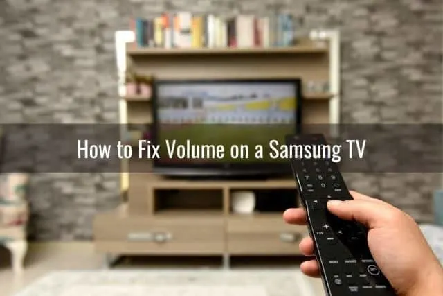 TV remote changing channels on TV