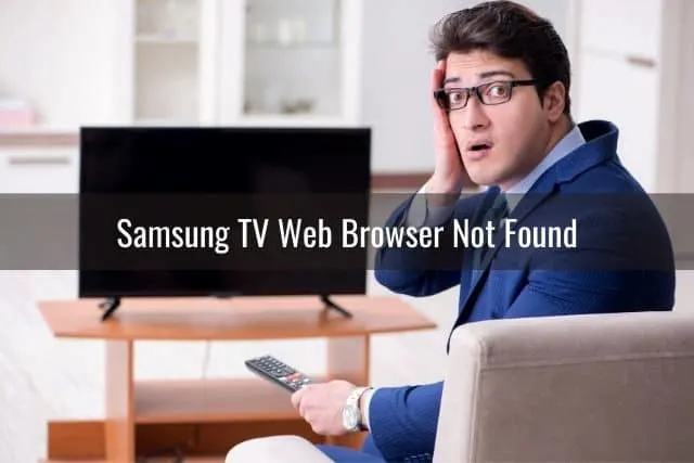 Businessman confused why TV is not working