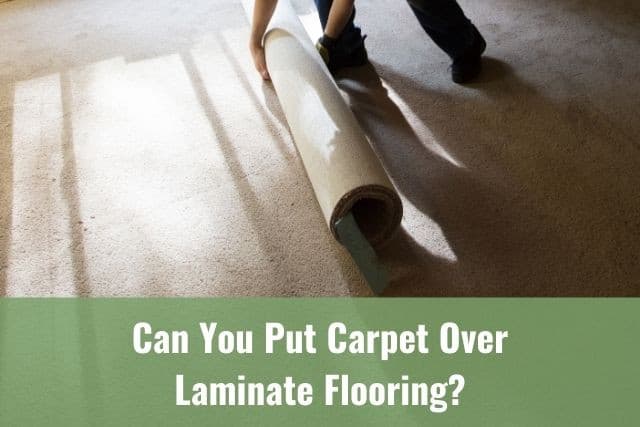Carpet Over Laminate Flooring, Can I Lay Laminate Flooring Over Carpet Padding