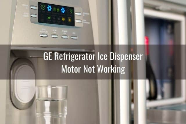 Refrigerator water and ice dispenser