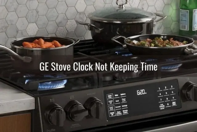 Food being cooked on kitchen stove