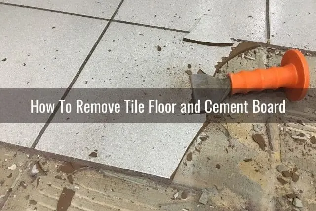 Tile floor removal