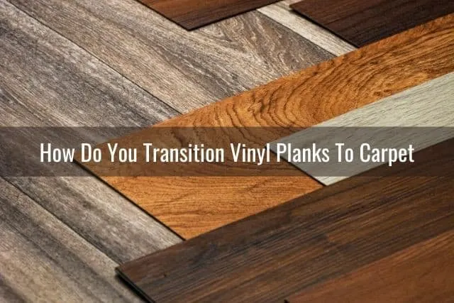 Vinyl floor planks