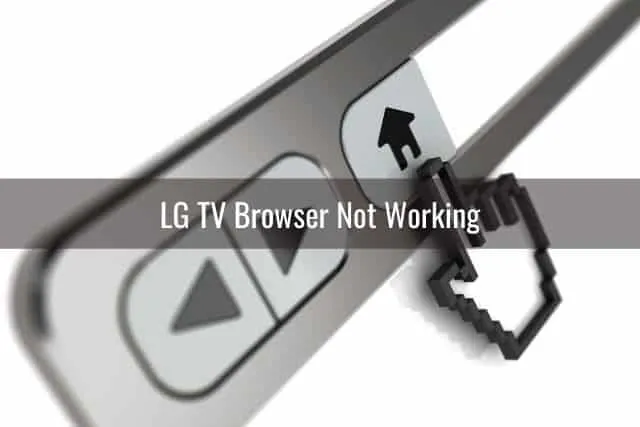 Browser window with cursor on the home button
