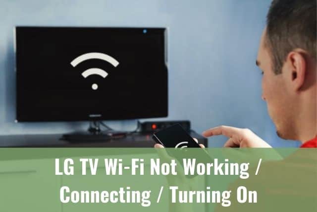 lg tv won't connect to wifi australia