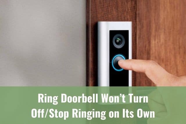 How to Shut off Ring Doorbell 