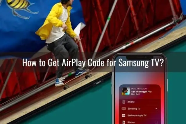 TV mirroring content on phone