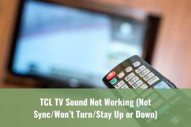 Remote pointed at TV