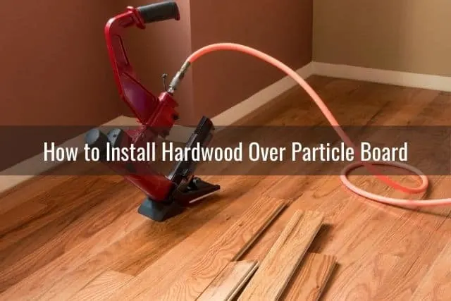 Hardwood floor installation