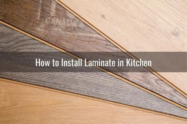 Assortment of laminate floor plannks