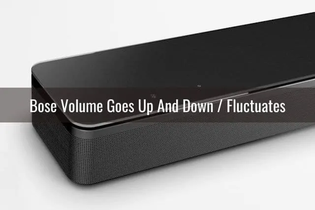 Soundbar speaker on white background