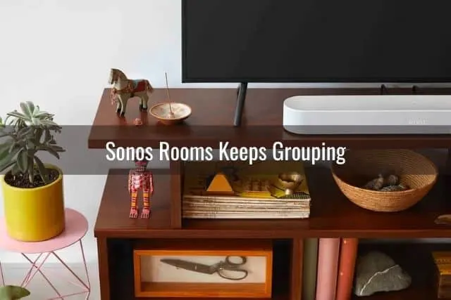 Sound bar speakers with TV