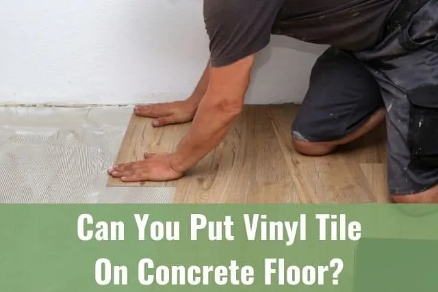 Vinyl floor installation