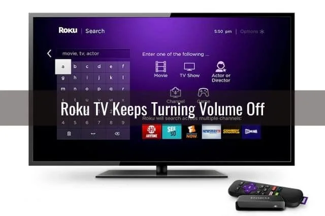Smart TV screen menu