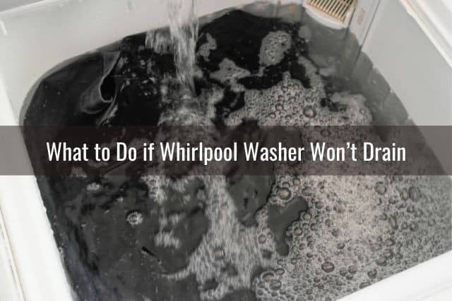 Washing machine tub being filled with water