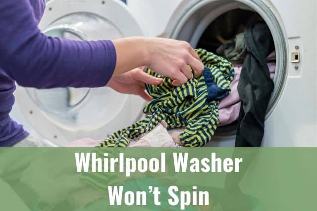 DIY Whirlpool Washer Won%E2%80%99t Spin 1
