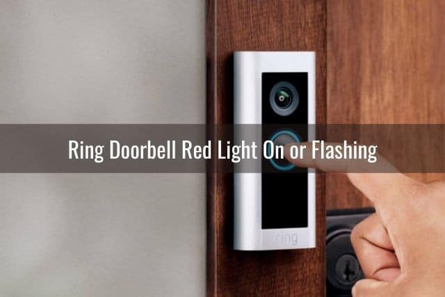 Ring Doorbell Light Flashing Blinking Ready To DIY