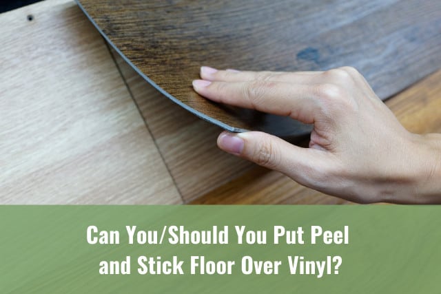 L And Stick Floor Over Vinyl, Can You Fit Vinyl Flooring Over Laminate