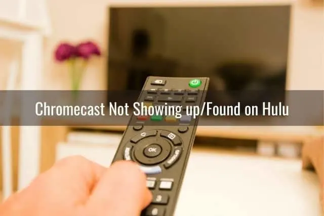 Remote pointed at TV screen