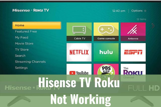 Hisense Tv Roku Not Working Ready To Diy, How Do You Screen Mirror On Hisense Roku Tv