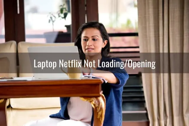 Frustrated woman while looking at her laptop