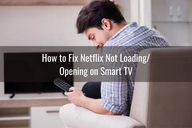 Young man confused while holding remote