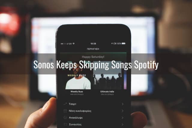 Playing Spotify songs in phone