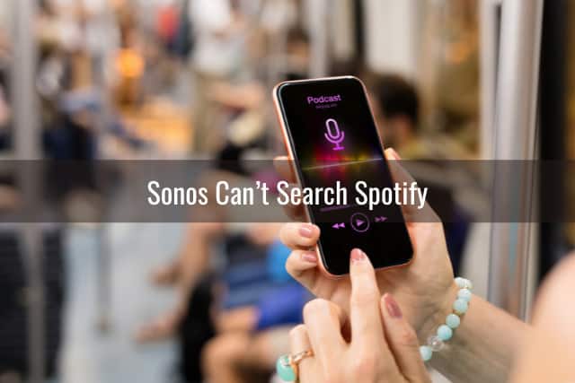 Playing spotify while holding the phone
