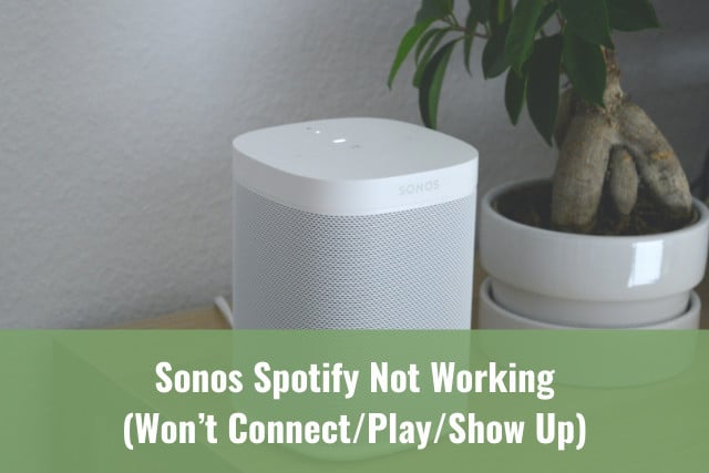 Spotify Connect Problem Sonos
