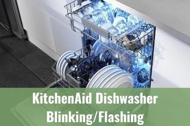 Dishwasher door open