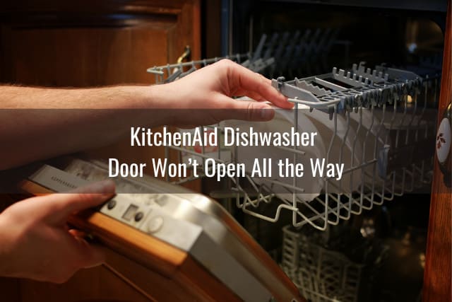 DIY KitchenAid Dishwasher Door Not OpeningClosing 5 