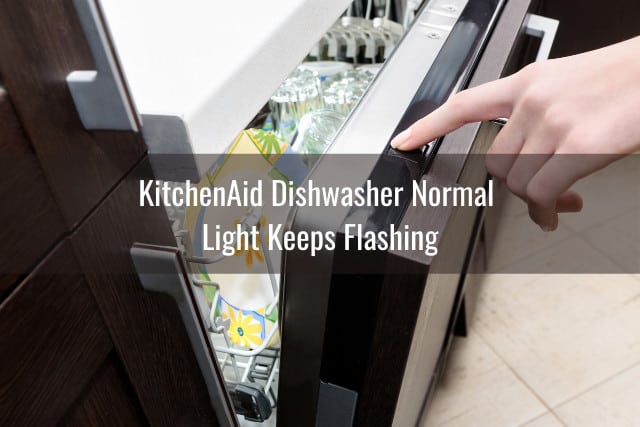 KitchenAid Dishwasher Blinking/Flashing - Ready To DIY