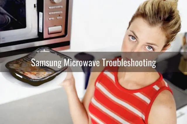 woman holding a food of plate