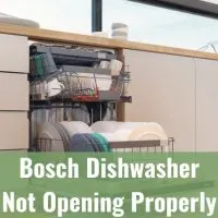 dishwasher with plates and utensils
