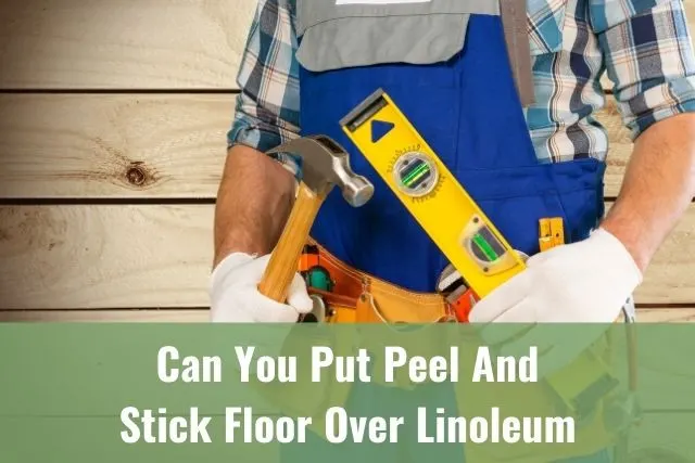 Handyman carpenter with tools