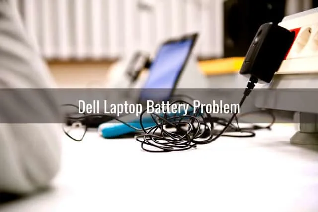 Plugged charger in the laptop